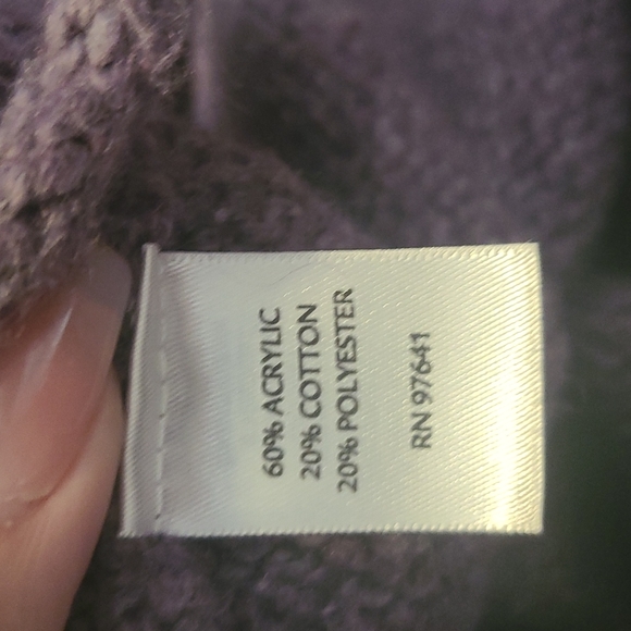 Purple J.Jill Sweater - Picture 3 of 3